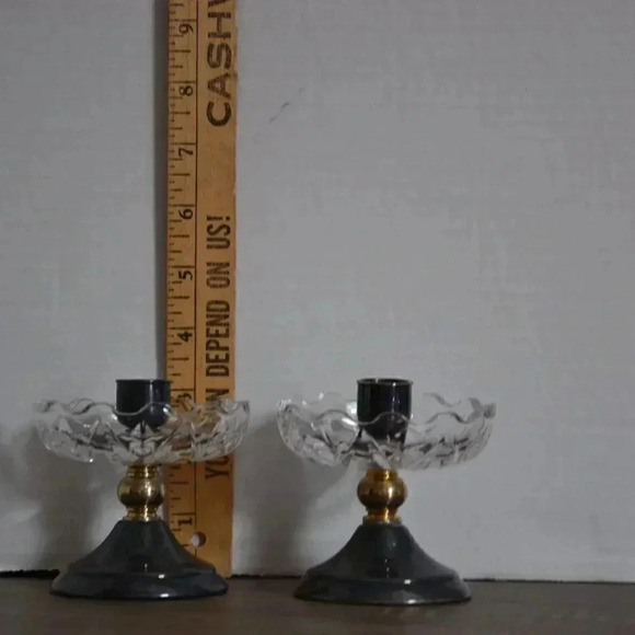 Vtg Candlestick  Holders - Picture 8 of 8